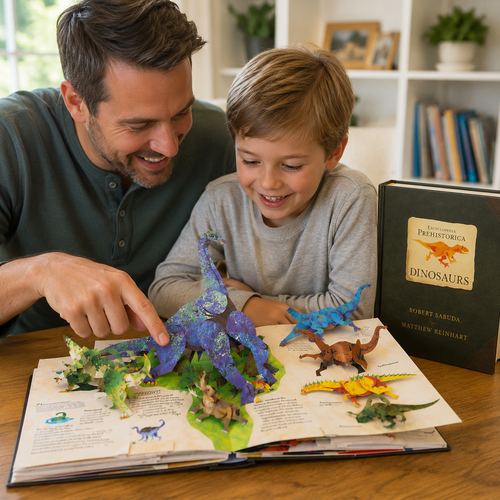 Encyclopedia Prehistoric Dinosaurs Pop-Up Book